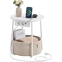 Ovale salontafel in marmer, kleine bijzettafels voor woonkamer, accenttafels, eindtafel voor kleine ruimtes, zwart en wit