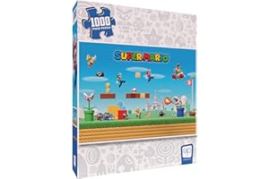 USAOPOLY The OP | Super Mario Mayhem | Puzzle | Jigsaw Puzzle | 1000 Pieces