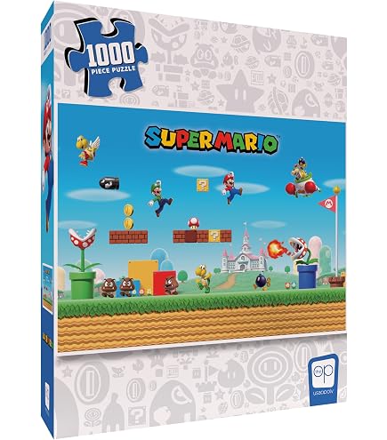 Puzzle Super Mario Kart Pour Enfants - 75 Ou 85 Pièces - Marque Apollo - Neuf