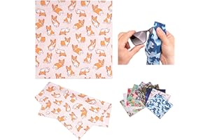 Lens-Aid Chiffon de Nettoyage en Microfibre au Design élégant : pour Appareil Photo, Objectif, écran et comme Chiffon de Nettoyage pour Lunettes (Chiffon en Microfibre 20 x 20 cm)