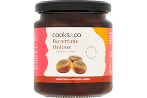 COOKS &CO Cooks&Co Grilled Borettane Onions in Balsamic Vinegar 280g
