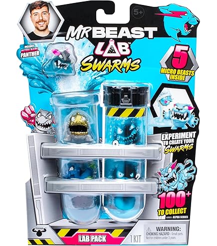 MrBeast Lab Swarms Mega Lab 12 Pk Hard Boiled - Experiment