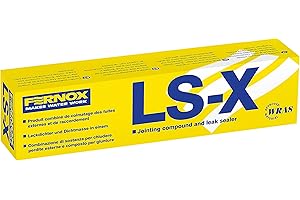 Fernox LS-X External Leak Sealer, 50ml, White, Plastic & Metal, Handheld, Sealer