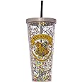 Harry Potter Hogwarts Multi Glitter 20 oz Acrylic Double Walled Tumbler Cup