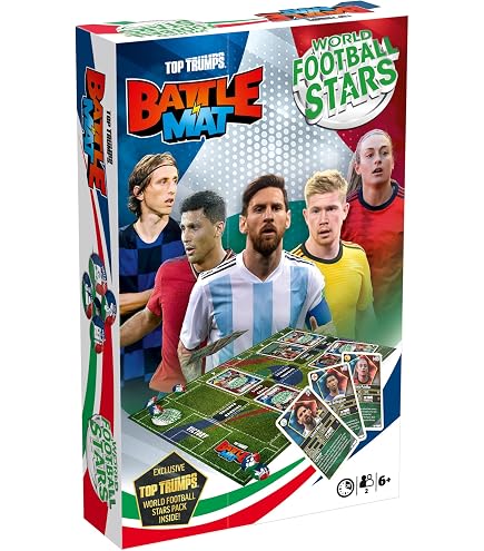 Waddingtons Number 1 World Football Stars WHOT! - Gioco Di Carte Con 53 Casse Giocabili, Include Harry Kane, Haaland, Mary Earps, Regalo Per Bambini Dai 5 Anni - 4