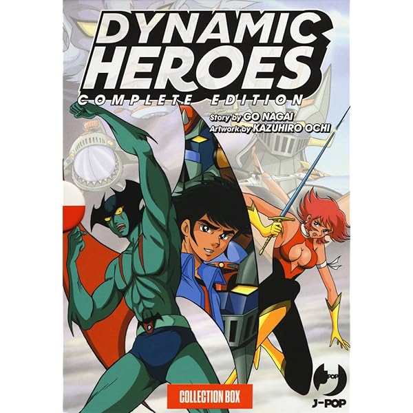 DYNAMIC HEROES イタリア語版　Vol.3 c2 Dynamic heroes (Vol. 3) : Nagai, Go, Giorgi, Cristian: Amazon.it