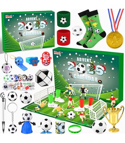 Calendrier De L'Avent Basket-Ball 2025 - 24 Jours, 24 Surprises (porte-clés, Stickers, Bracelets...) - Cadeau Noël Pour Ado Fan De Basket