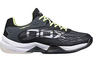 NOX Zapatillas de pádel AT10 Lux Negro/Rojo