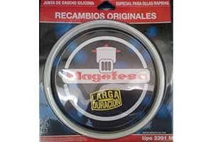 Magefesa Junta de Olla, Silicona, Blanco, 22 cm