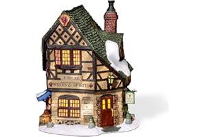 DEPARTMENT 56 Dipartimento 56 Lit Building, Porcellana, Multicolore, 6,89 pollici