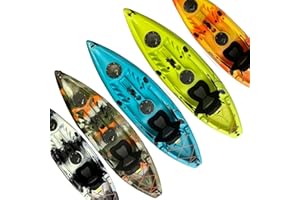 Cambridge Kayaks Zander Single Sit on Top kayak for Leisure and Fishing 13 Colour Choices
