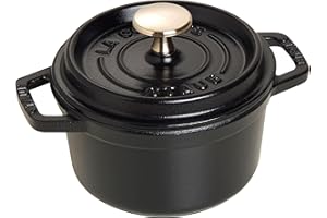 STAUB La Cocotte Casseruola, Ghisa, Nero, 14 cm