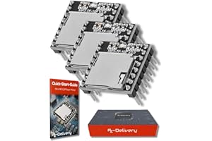 AZDelivery 3 x Mini MP3 Player Master Module kompatibel mit Arduino inklusive E-Book!