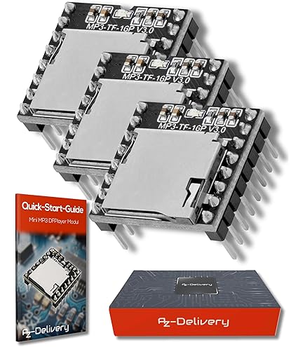 Fermion: DFPlayer Pro - A mini MP3-speler met onboard 128MB opslag (breakout) - DFR0768