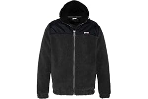 Schott NYC Sudadera Polar con Cremallera para Hombre