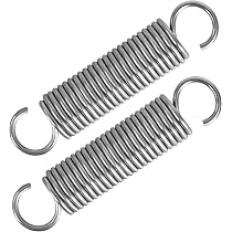 Ressorts De Traction GUNGY - 2 Pièces, Diamètre Fil 4.0mm, Longueur 80mm, Force 43.9kg - Idéal Pour Tentes, Trampolines, équipements