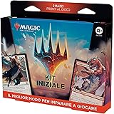 Kit iniziale di Magic: The Gathering 2023 - Impara a giocare con 2 mazzi pronti per essere usati + 2 codici per giocare onlin