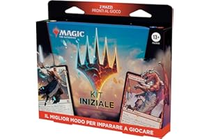 Magic: The Gathering - Kit iniziale 2023 - Impara a giocare con 2 mazzi pronti per essere usati + 2 codici per giocare online (gioco di carte fantasy a 2 giocatori) (Versione Italiana) (D24741030)