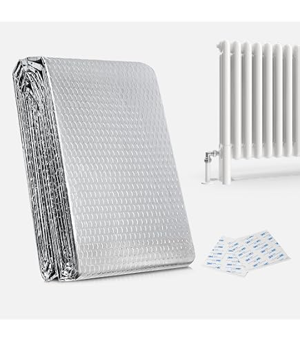 2 Rolls of Yuzet 60cm x 5m Radiator Insulation Foil with
