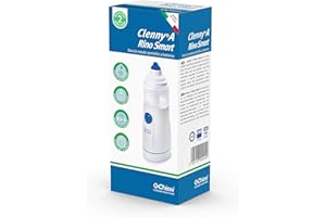 Clenny, Clenny A Rino Smart - Nebulizzatore Doccia Nasale Portatile a Batteria - Per Adulti e Bambini - 2 anni si garanzia