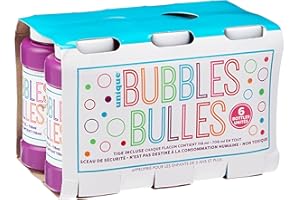 UNIQUE Partygeschenke - Party-Seifenblasen - 6er-Pack