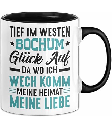 Fashionalarm Tasse Ich Komme Aus Oberhausen - Beidseitig Bedruckt Mit Coolem Spruch | Geschenk Idee Für Oberhausener Männer & Frauen, Farbe