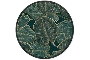 ITNRSIIET Tapis de Souris avec Bords Cousus, Tapis de Souris de qualité supérieure texturé, imperméable, antidérapant, Base en Caoutchouc pour Ordinateur Portable, PC - Design Mignon Texture de Paume