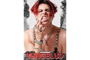 HOLLYWOOD IDOLS Yung-blud 2024 A3 Rebel Music Wirobound Wall Calendar The Perfect Xmas or Birthday Gift