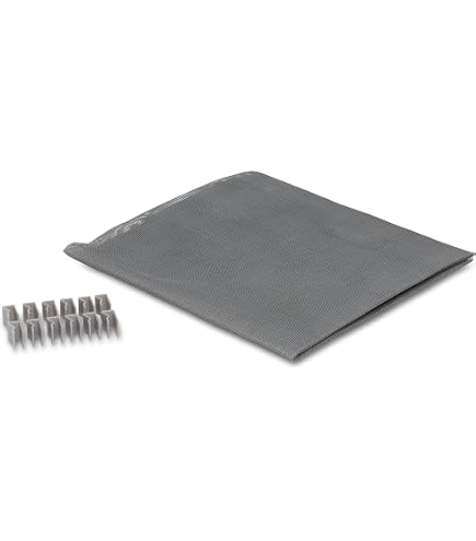 Grille De Protection Pour Puits De Lumière - En Acier Inox & Aluminium, Moustiquaire, Facile à Installer