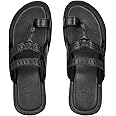 TrueYarn Genuine Leather Kolhapuri Chappals for Men | Men's Kolhapuri Slippers | Thong Sandals for Men | Leather Slippers for Men | Stylish & Comfortable