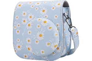 Frankmate Protective Case Compatible with Mini 12 11 9 8 Instant Film Camera with Accessory Pocket and Adjustable Strap