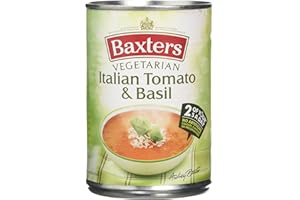 Baxters Vegetarian Italian Tomato and Basil Soup, 400 g (Pack of 12)