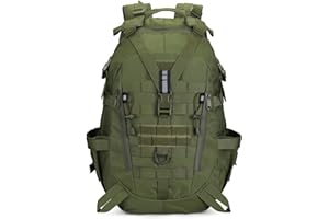 Huntvp Plecak outdoorowy 30 l, wodoszczelny, taktyczny, męski, oddychający, trekkingowy, plecak podróżny, dla mężczyzn i kobiet, do uprawiania sportu, aktywności na świeżym powietrzu, wędrówek, jazdy