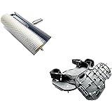 Green Home SET Entlüftungsroller 25 cm inkl. Spritzschutz - Stachellänge: 11 mm + Nylon-Nagelsohlen [35 mm] (fertig montiert)