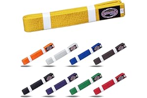 Farabi Sports Karate Gürtel Mehrere Farben Karate Gürtel Judo Karate Kampfsport Taekwondo Gürtel