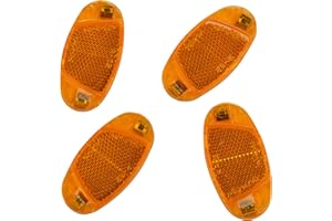 fischer Mixte R flecteur de v lo 85400 Orange, jaune, Taille unique EU