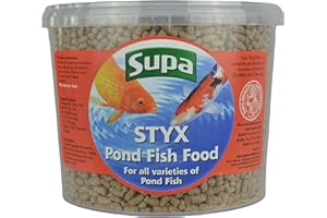Supa Pond Sticks Fish Food, 3 Litre Bucket, Premium Quality Pond Fish Food Offering A Nutritionally Balanced Diet.