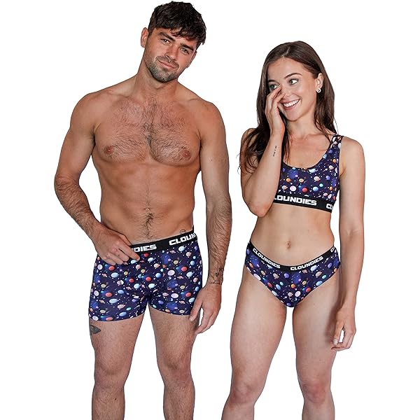 CLOUNDIES Paar Unterwäsche Mit Socken - Geschenkset Für Valentinstag