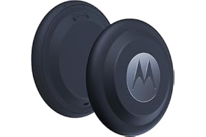 Motorola Moto Tag – Smart Tracker, 1er Pack (Android 9+ kompatibel, Bluetooth 5.4, IP67 Wasserschutz, USB-C, Ultrabreitband, Finder für Schlüssel, Gepäck UVM), Starlight Blue