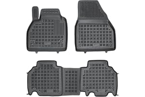 ‎M MOTOS M MOTOS Gummimatten Auto Fussmatte passt für Renault Kangoo II 2008-2021 Verbessern Sie Ihren Reisekomfort mit Antirutschmatte Auto - Allwetter fußmatten Auto, Schutz vor Verschmutzung