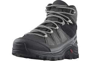 Salomon Damskie buty trekkingowe Quest Rove Gore-TEX Hiking Shoe, czarne/magnetyczne/Quiet Shade, rozmiar 37 1/3 EU, Black Magnet Quiet Shade, 37 1/3 EU