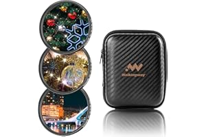 Walking Way Sternfilter 52mm Star Filterset 4 Punkte, 6 Punkte, 8 Punkte mit Filtertasche Sternenfilter Set Star Lens Filter 3 Pack Kamera Filter Stern Effektfilter Fotografie