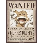GB eye - One Piece Wanted Poster (WANTED Luffy Gear 5)