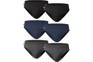 O-DAY Liabel Slip Uomo Cotone Morbido (Confezione da 4,6,12) - Mutande Uomo Bianche o Assortite M-XXL