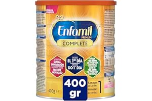 Enfamil Premium Complete 1 Leche infantil 400 g, para Lactantes de 0 a 6 Meses de Edad Fórmula para Bebés Recién Nacidos