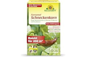 Neudorff Ferramol Schneckenkorn. Zuverlässiger und schneller Schneckenschutz. Als wirksames Mittel zur Schneckenabwehr auch für den ökologischen Landbau geeignet, 1x 1Kg