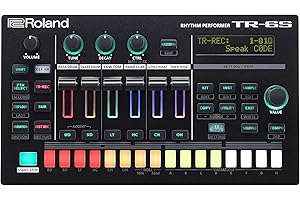 Roland TR-6S Rhythm Performer | Drum Machine Compatta con Sei Tracce di Veri Suoni TR, incluse TR-808, CR-78 e Altre | Grande Libreria di Sample Preset | Generatore Sonoro FM Editabile