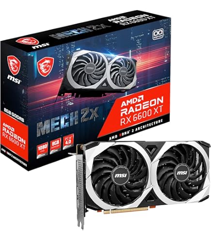 Amazon.in: Buy MSI pci_e_x16 Gaming AMD Radeon RX 6600 XT 8GB