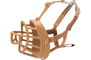 COMPANY OF ANIMALS Baskerville Ultra Museau, Marron (Bronzer), Taille 6 (Longueur:13 cm/Largeur: 41 cm)