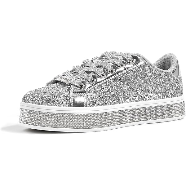 Sneaker Basse Donna Betsey Johnson Sidny - Tomaia Leopardo Con Strass, Piattaforma 2,5 Cm, Chiusura Con Lacci, Taglia 41 EU - 4